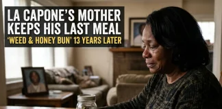 La Capone’s Mom Keeps His Last Meal: Weed & Honey Bun 13 Years Later La Capone's mom weed honey bun