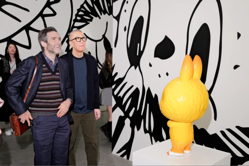 Artist Kasing Lung, who created Labubu, and director Paul King