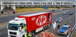 Massive KitKat Heist: 12 Tons Stolen En Route Across Europe KitKat theft