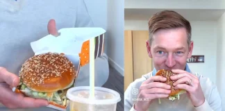 McDonald’s CEO’s Unimpressed Reaction to New Big Arch Burger Goes Viral McDonald's CEO Big Arch burger reaction