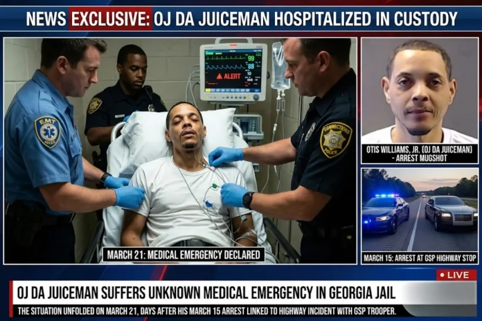 OJ Da Juiceman medical emergency