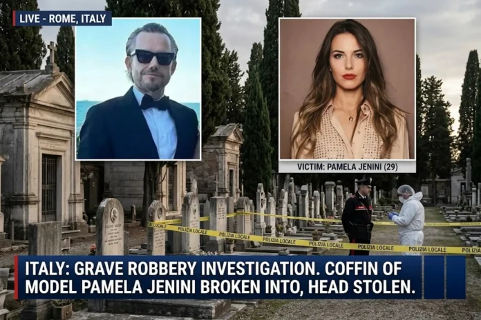 Pamela Jenini head stolen