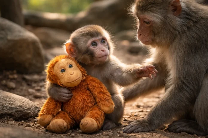 Punch the monkey finds love