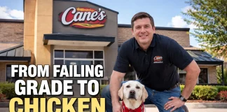 Raising Cane’s Founder Todd Graves: F-Grade Business Plan Now a $22B Empire Todd Graves Raising Cane's F grade