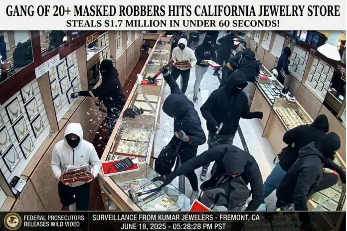 California jewelry store robbery