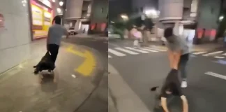 Shocking Video: Man Drags Wife to Police After Cheating Caught Red-Handed man drags wife to police
