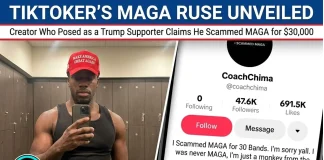 TikToker Admits Faking Trump Support to Scam MAGA Followers Out of $30K TikToker scams MAGA supporters