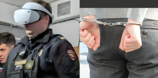 Viral Video: Russian Cop Plays Suspect’s VR Game During Arrest police officer VR arrest