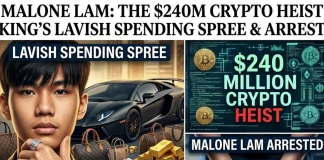 Malone Lam: The $240M Crypto Heist King’s Lavish Spending Spree & Arrest Malone Lam cryptocurrency theft