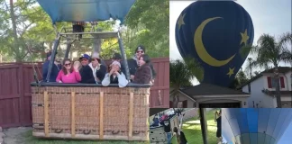 13 People Make Emergency Hot Air Balloon Landing in Temecula Backyard Temecula Hot Air Balloon Landing