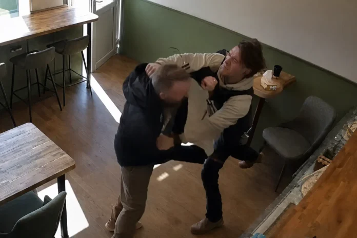 UK cafe stabbing incident