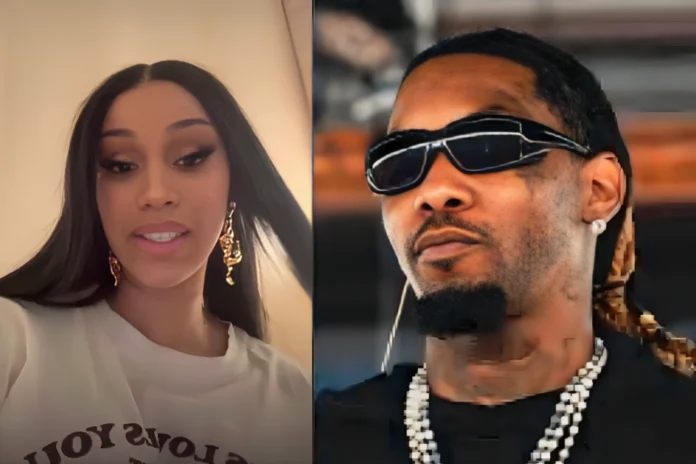 Cardi B Offset shooting
