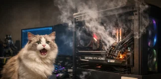 Cat Saves Owner From RTX 4090 Fire Hazard – News RTX 4090 melting