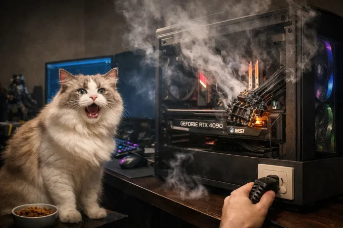 RTX 4090 melting
