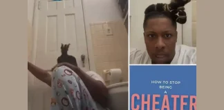 Caught Cheating: Girlfriend Storms Bathroom During Live Stream – Shocking Confrontation cheating girlfriend bathroom confrontation