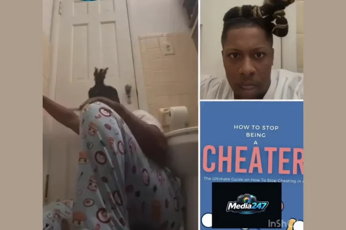 cheating girlfriend bathroom confrontation