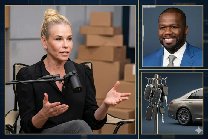 Chelsea Handler 50 Cent cars