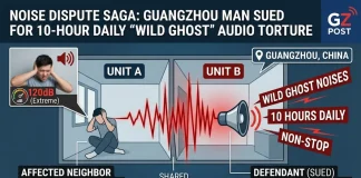 Man Sued for Playing Ghost Noises 10 Hours Daily Amid Neighbor Dispute neighbor dispute ghost noises lawsuit