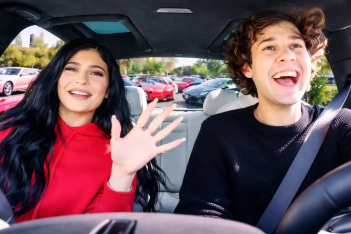 David Dobrik Kylie Jenner cars