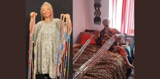 Diana Armstrong: Woman with World’s Longest Fingernails (42ft!) longest fingernails female world record