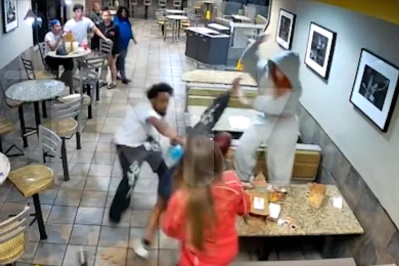 Ice Spice and Fan Clash Inside and Outside Vine Street McDonald's in Hollywood
