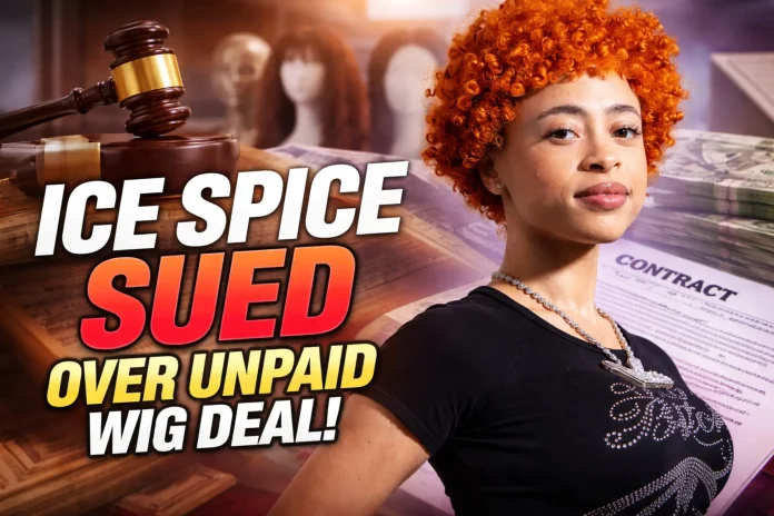 Ice Spice lawsuit wig