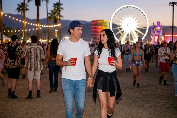 Justin Trudeau Katy Perry Coachella