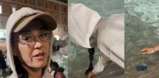Katy Perry Tosses Credit Card into Trevi Fountain for Good Luck Katy Perry Trevi Fountain