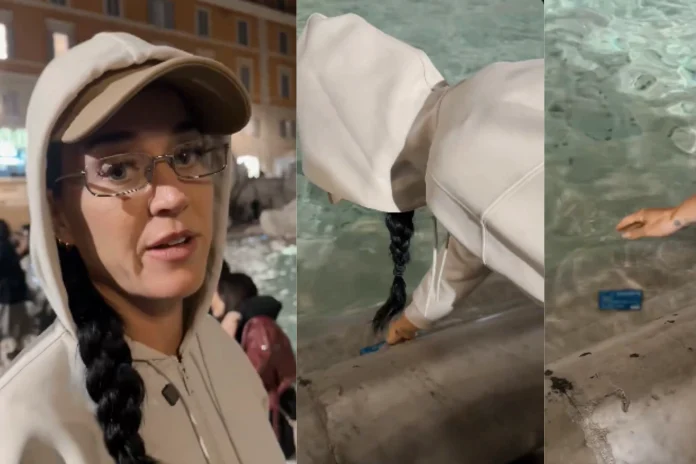 Katy Perry Trevi Fountain
