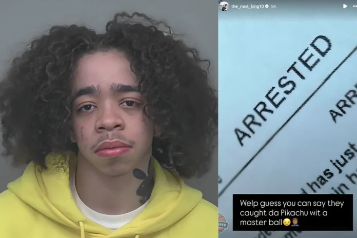 King Harris arrested drug possession