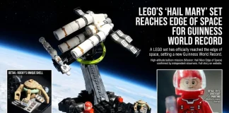 LEGO Astronaut Reaches Edge of Space, Sets New Guinness World Record! LEGO space record