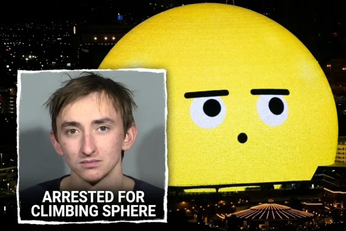 Las Vegas Sphere climber jailed