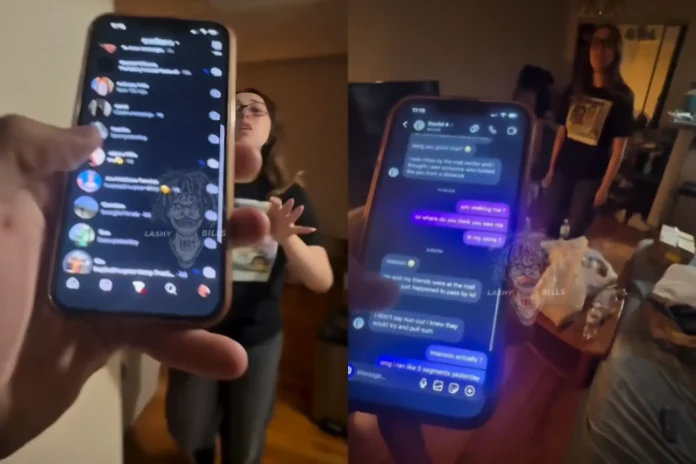 girlfriend texting multiple guys