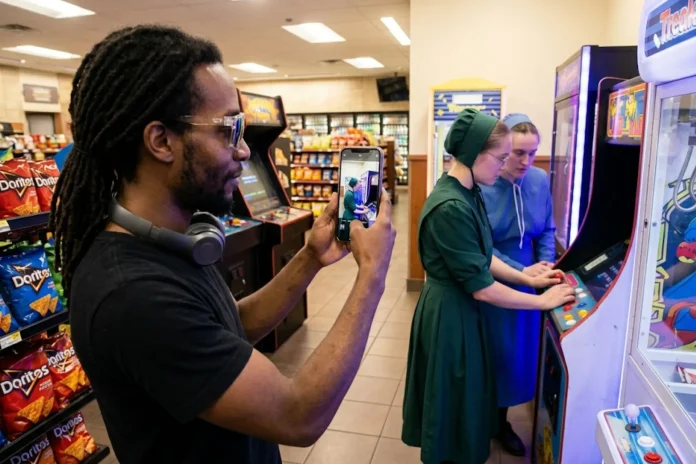 Amish video games electricity