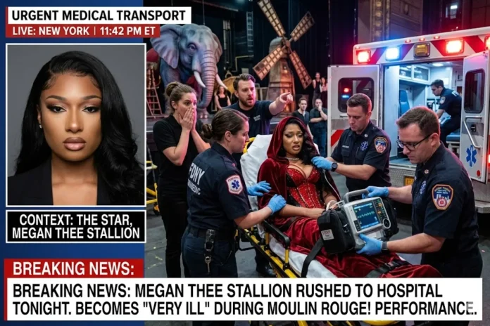 Megan Thee Stallion Hospitalized
