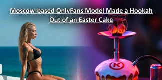 Moscow OnlyFans Model Sparks Outrage With Easter Cake Hookah OnlyFans model Easter cake hookah