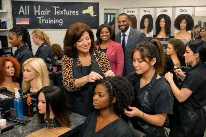 New York cosmetology curriculum curly hair