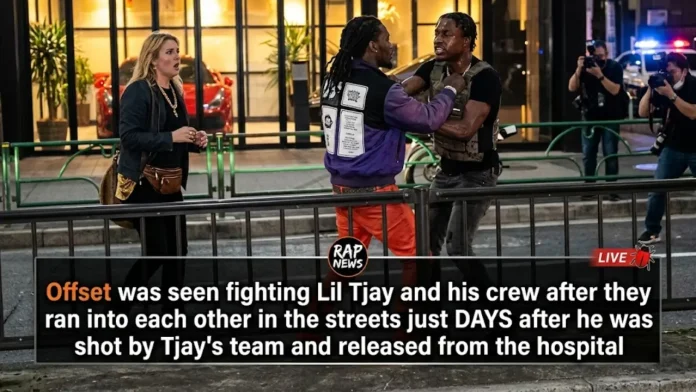 Offset Lil Tjay fight