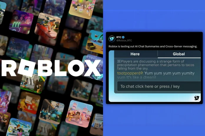Roblox AI message summaries