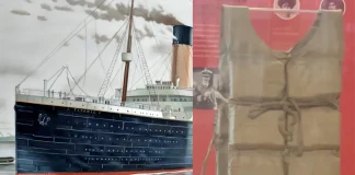 Titanic Life Jacket Worn by Survivor Sells for $906K at Auction Titanic life jacket auction