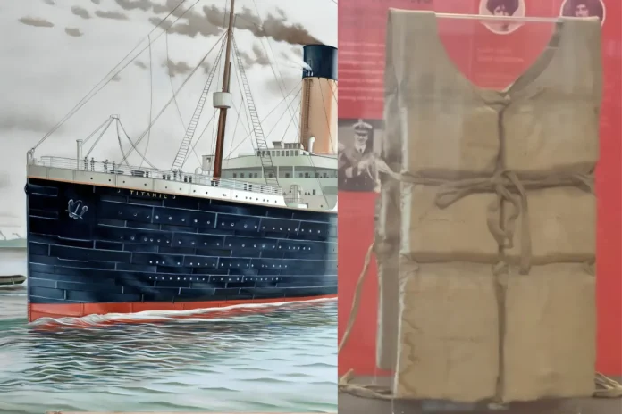 Titanic life jacket auction