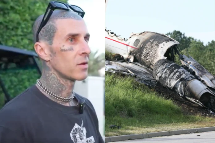 Travis Barker plane crash survival