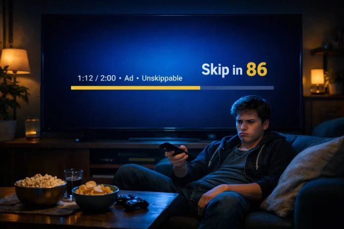 90 second unskippable YouTube ads