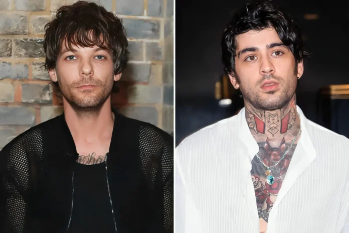 Zayn Malik punched Louis Tomlinson