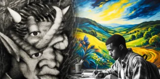 Kanye West’s 1995 High School Artwork Now Worth $3.1 Million Kanye West artwork 1995
