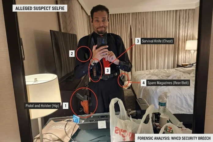 White House Correspondents' Dinner gunman selfie
