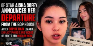Aisha Sofey Announces Departure From Bop House Amid Sophie Rain Leak Scandal Aisha Sofey leaves Bop House
