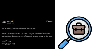 AI Company Hiring People to Masturbate for $2,000 a Month AI company hiring masturbation