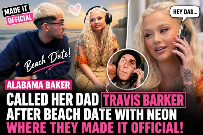 Alabama Baker Travis Barker dad