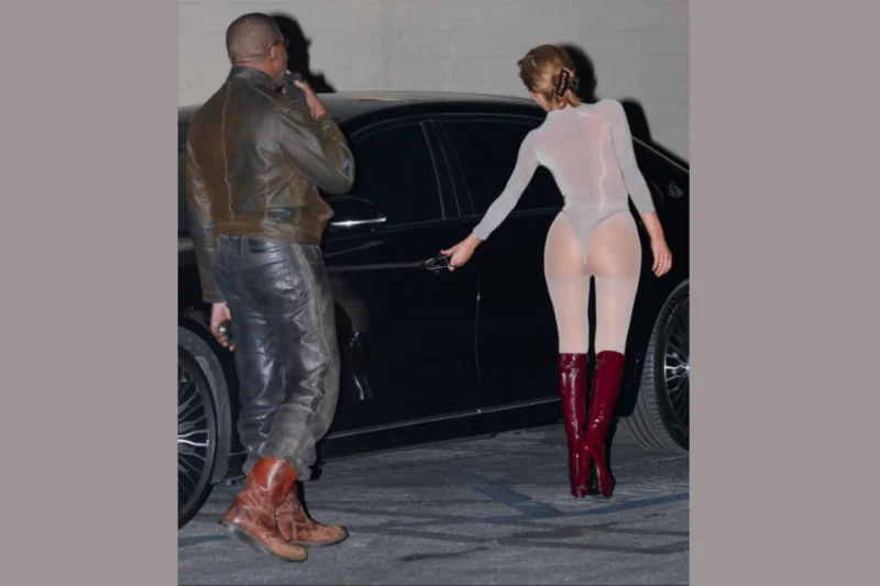 Bianca Censori Pushes Boundaries Again in Fully Sheer Bodysuit During Los Angeles Outing With Ye